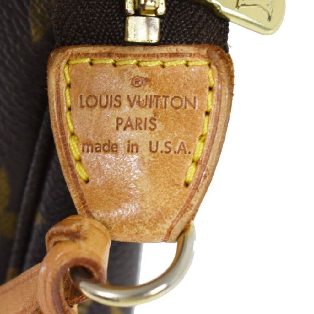 Louis Vuitton Pochette Accessoires Brown Canvas Clutch Bag (Pre-Owned) - Picture 7 of 12
